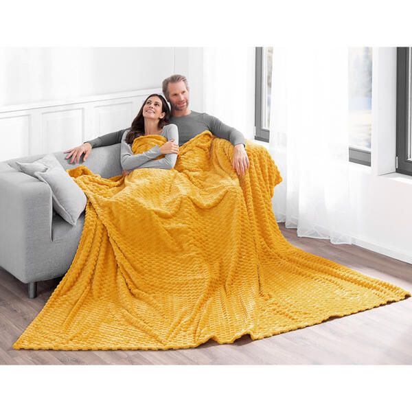 XXL-Kuscheldecke "Cashmere Big Dots"