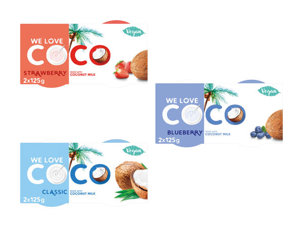 Yogourt à la noix de coco