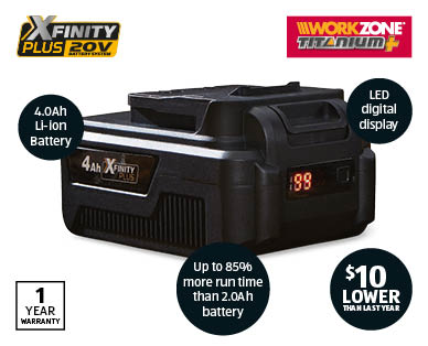 20V Battery 4.0Ah