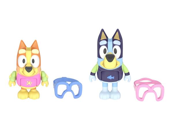Bluey Pool Time Figures