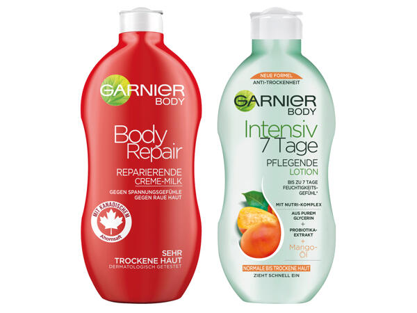 Garnier Body Repair Creme oder Body Intensiv Mango Öl