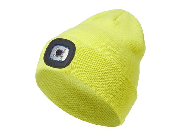 Crivit LED Beanie Hat - Neon Yellow