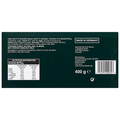 Liqueur Cakes 400g