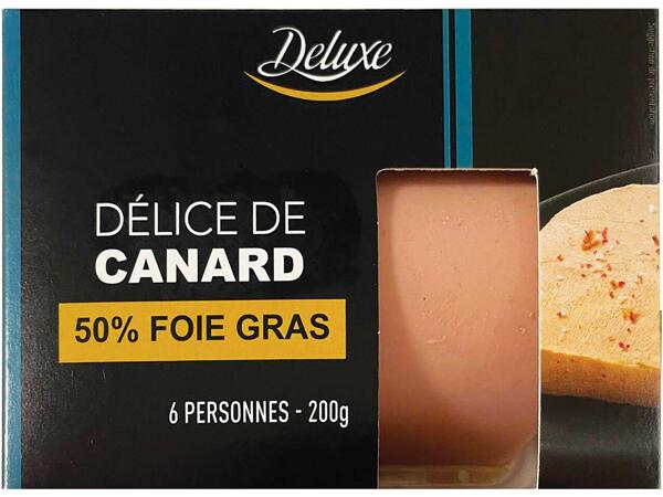 Délice de canard 50 % de foie gras