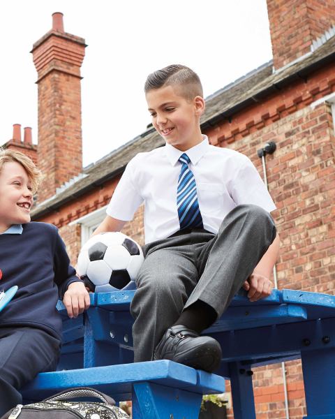 Boys Short Sleeved Shirts 2 Pack
