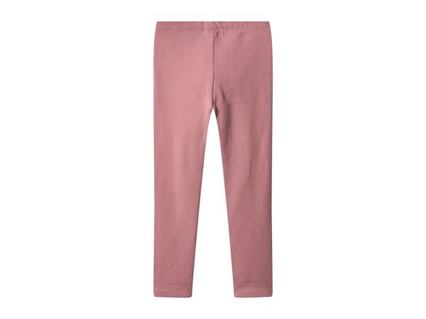 Lupilu Kids' Red & Pink Thermal Leggings - Pack of 2