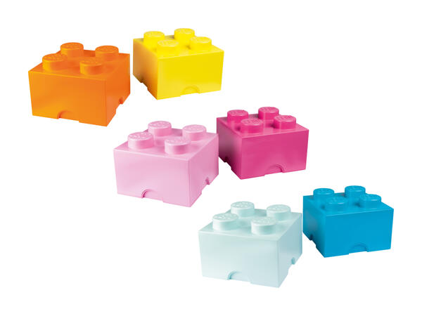 Boîte de rangement Lego, lot de 2