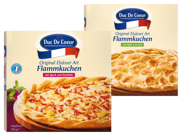 DUC DE COEUR Flammkuchen