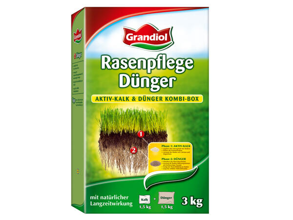 Rasenpflege Dünger