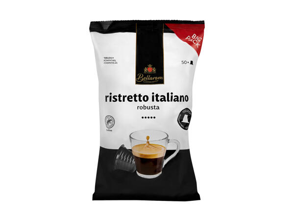 Capsule di caffè ristretto italiano
