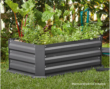 Garden Bed with Base – Grey