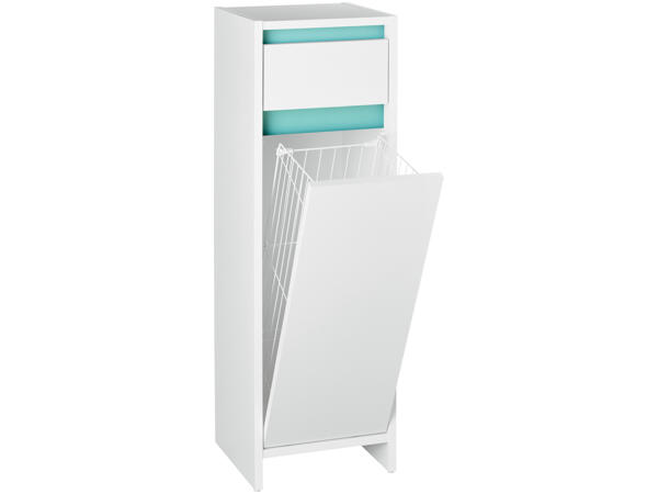Bathroom Cabinet with Laundry Storage