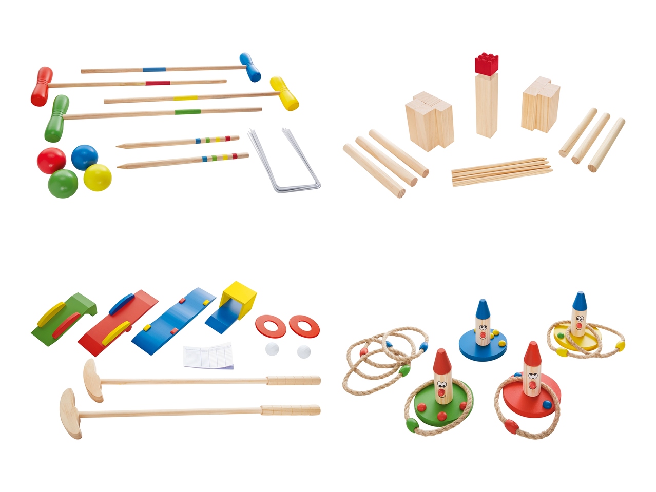 Set de jeux pour l'extérieur