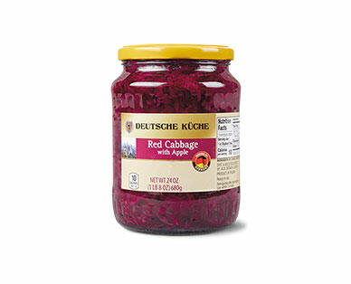 Deutsche Küche German Style Red Cabbage with Apples