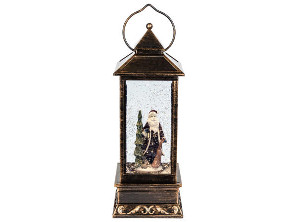 Light-Up Snowglobe Lantern/ Candle