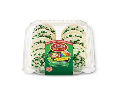 Lofthouse St. Patrick's Day Frosted Sugar Cookies