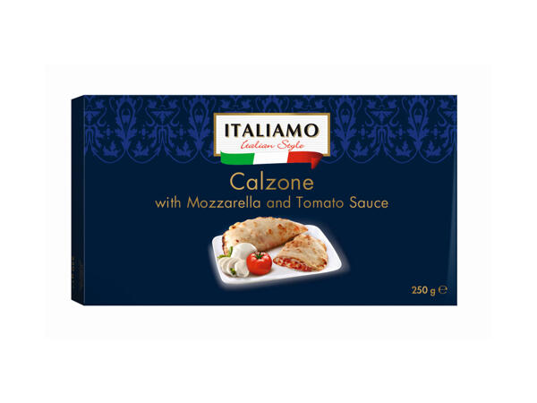 Calzone with Mozzarella & Tomato Sauce