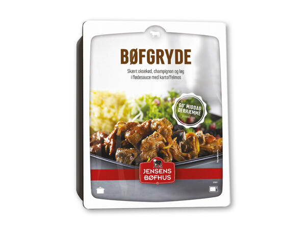 Jensens mørbrad- eller favoritgryde