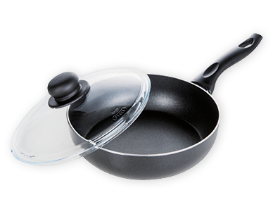 Poêle avec couvercle en verre, 24 cm Ø CROFTON(R)
