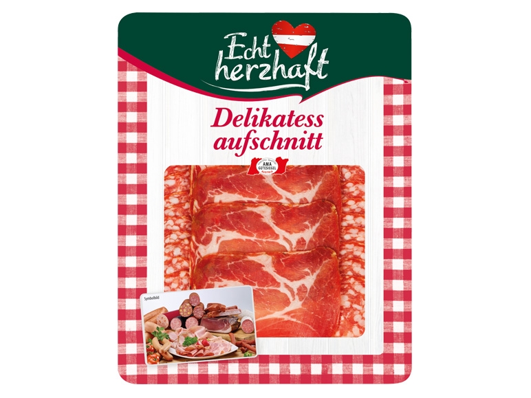 ECHT HERZHAFT Delikatessaufschnitt