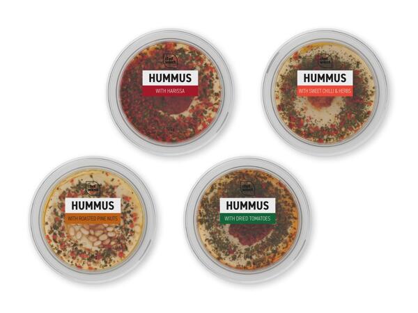 CHEF SELECT Hummus med topping
