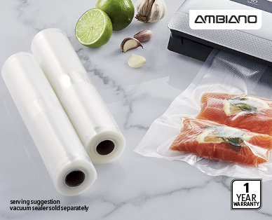 Vacuum Food Sealer Refills – Bags or Rolls