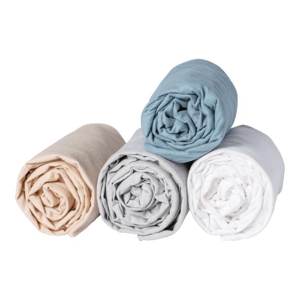 QUALITY TEXTILES(R) Flanellen hoeslaken, 1 pers.