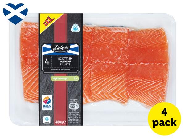 Deluxe 4 Salmon Fillets