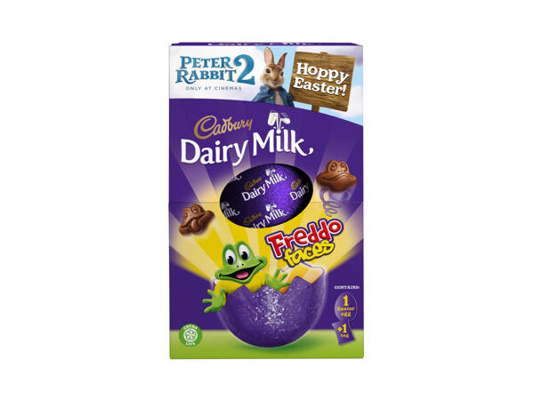 Cadbury Dairy Milk Freddo Faces Easter Egg
