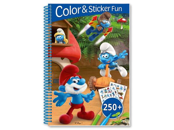 Mal- und Stickerbuch