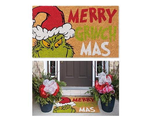 Disney or Grinch 18" x 30" Coir Mat