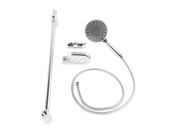 Livarno Home Multifunction Shower Head with Shower Rail