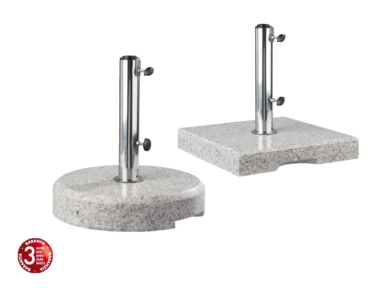 Pied de parasol en granit
