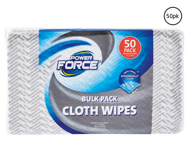 Cloth Wipes Bulk Pack 50pk