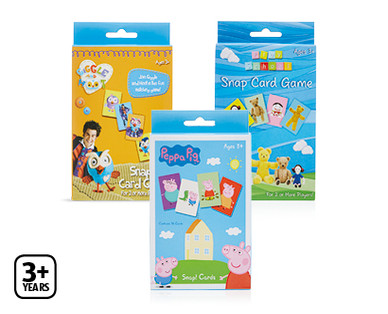 ASSORTED LICENSED CARD GAMES