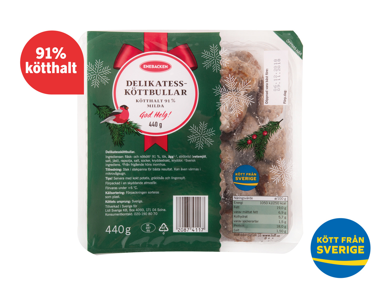 DELIKATESSKÖTTBULLAR