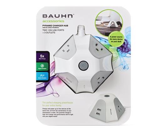 Bauhn
Pyramid, 4-Port or Mini Surge Charger