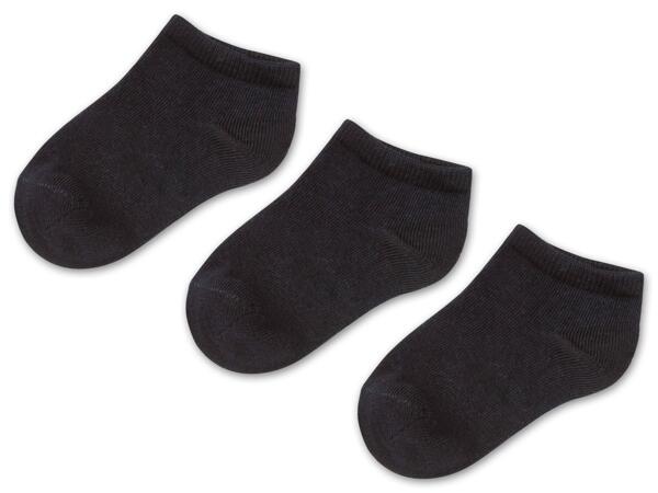 Kleinkinder Sneakersocken, 3 Paar