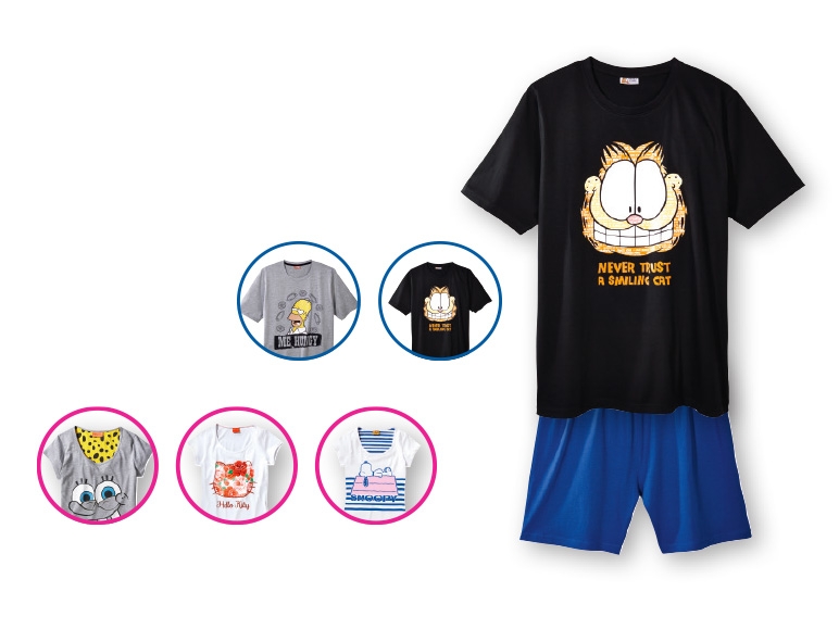 Ladies' or Men's Character Pyjamas