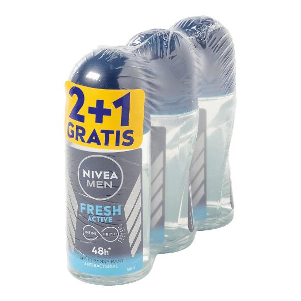 NIVEA(R) 				Deoroller, 3 st.