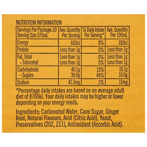 Ginger Beer 10 x 375ml