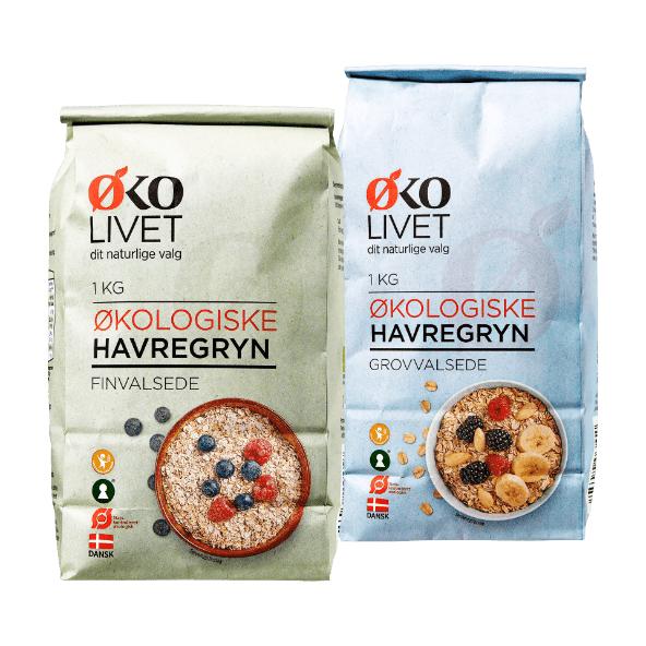 Økologiske havregryn
