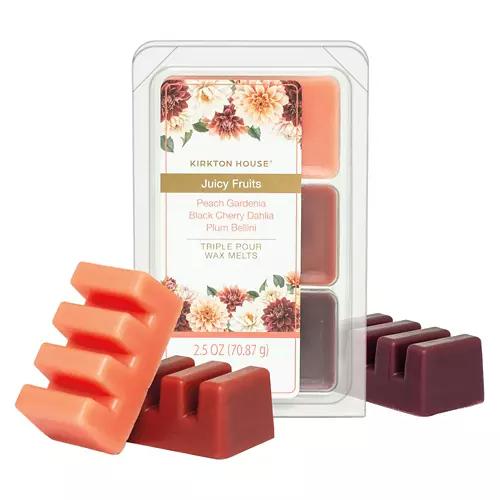 Triple Pour Scented Wax Melts - Juicy Fruits, 2.5 oz