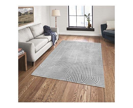 Huntington Home 6' x 9' Crystal Print Area Rug