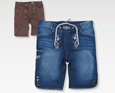 Bermuda en jean au style traditionnel pour hommes DER WILDSCHÜTZ ZÜNFTIGE TRACHTENMODE(R)