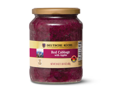Deutsche Kuche Red Cabbage With Apples