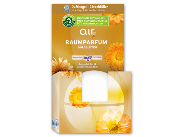 Duftkugel mit 2 Nachfüller