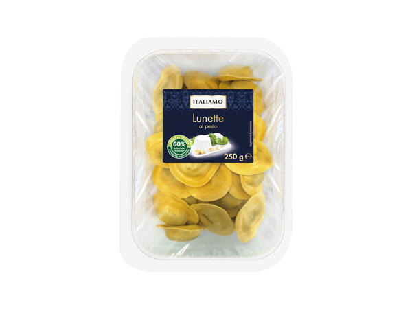 "Lunette" with Pesto