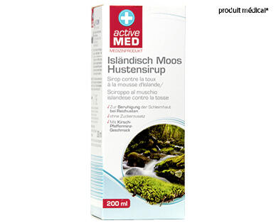 ACTIVE MED 
 SIROP CONTRE LA TOUX À LA MOUSSE D'ISLANDE