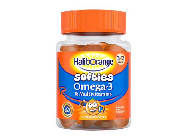 Haliborange Orange Softies Kids Omega-3 & Multivitamins